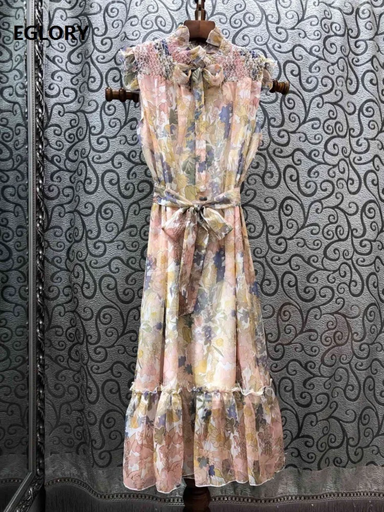 Женское вечернее платье без рукавов Элегантное повседневное до середины икры с