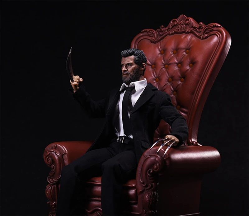Hot Figure Accessory Furniture 1:6 Scale European Queen Sofa Chair Model W Crystal Sofa Model Toys