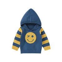 baby sweaters knitted autumn casual hooded long sleeve newborn boys girls knitwear jumpers tops 0 18m children outerwear costume