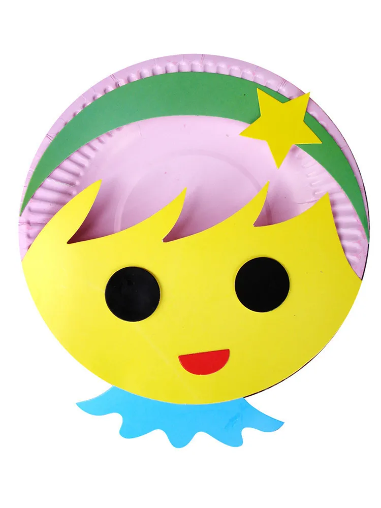 EVA DIY мультфильм ремесла игрушки для детей ручной работы ремесло Животное Головоломка бумажный лоток картина рюкзак творческое Образование игрушка