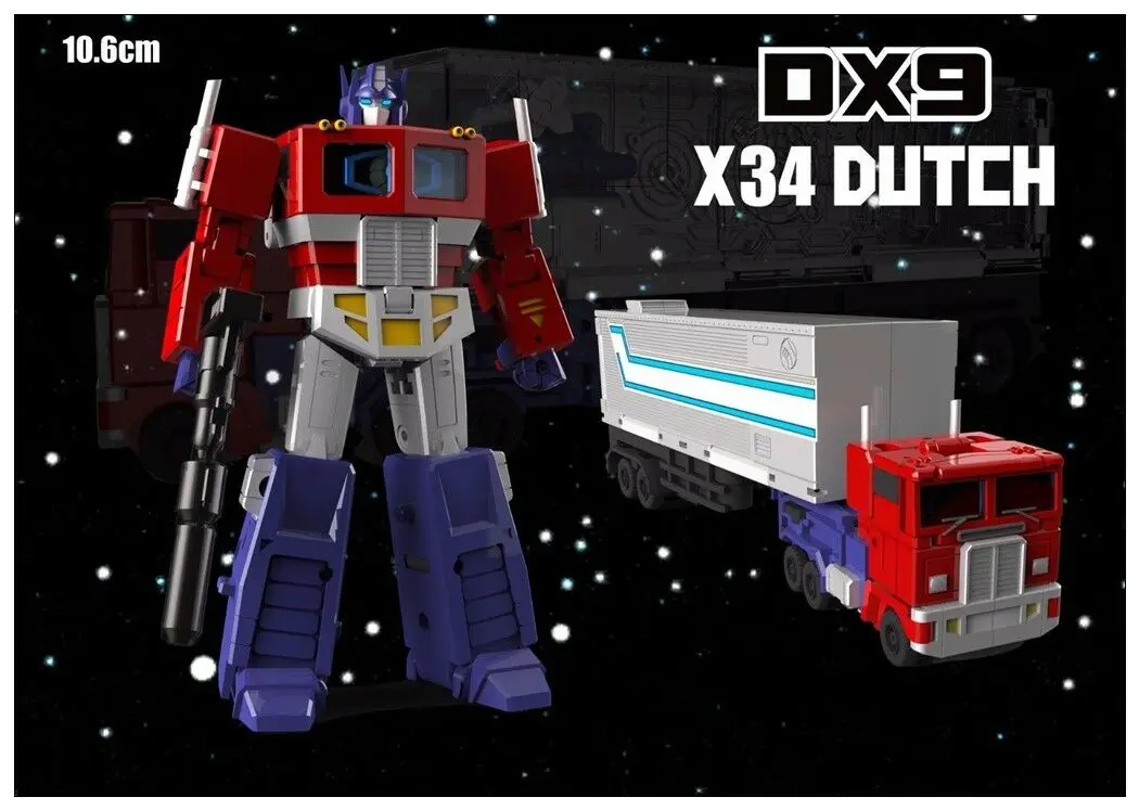 Трансформация DX9 игрушки война в кармане X34 голландский G1 мини Optimus Prime в