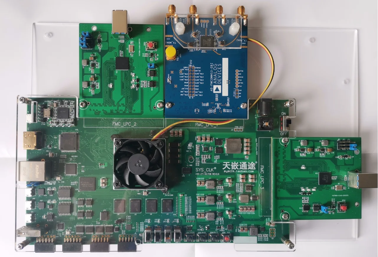

ZYNQ Development Board Compatible with ZC706 Software Radio Development Platform OPENWIFI