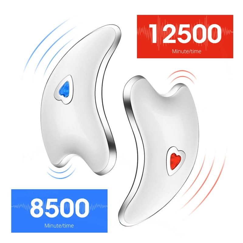 Электрический Уход за лицом выскабливание массажер для лифтинга микротоковая