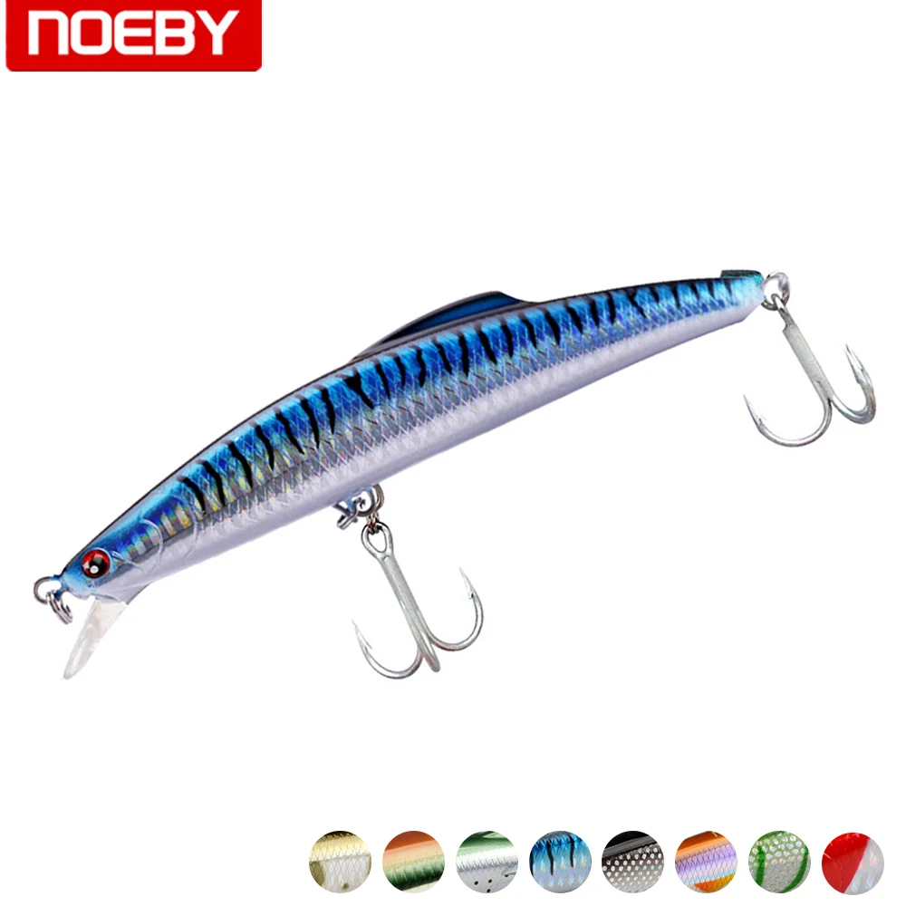 NOEBY Троллинг рыболовные приманки для моря 35g 60 гр. погружная блесна большой