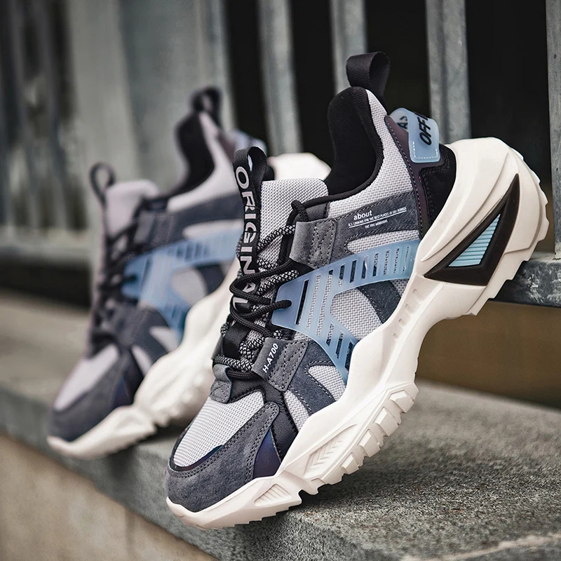 

Reflective Mens Professional Air Cushion Mesh Breathable Running Shoes Men Outdoor Sports Athletic Walking Shoes Sneakers