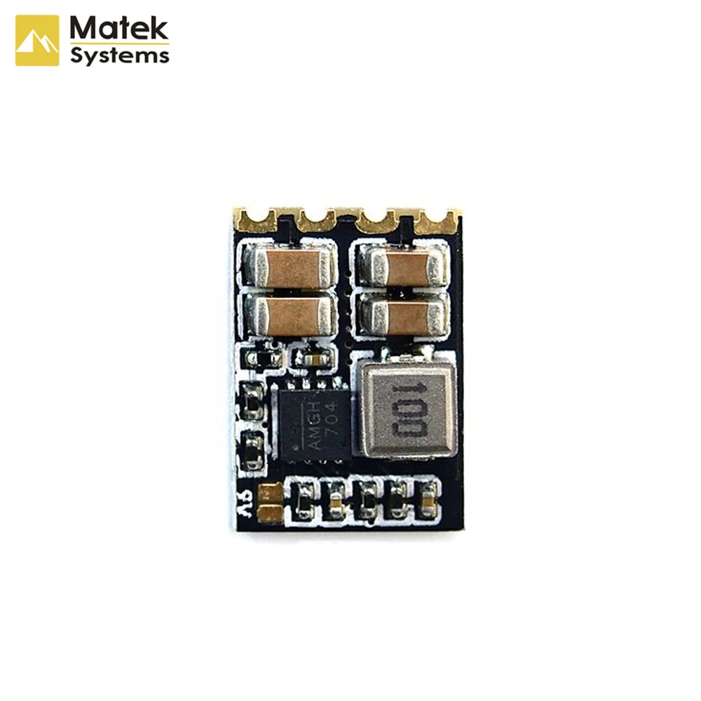 

Понижающий регулятор Matek Systems Micro BEC, 6-30 в до 5 В/9 В-ADJ, аксессуары для FPV радиоуправляемых квадрокоптеров