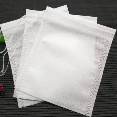 

100Pcs/Lot Tea Bags 5*7 5.5 x 7 6*8cm Empty Scented Tea Bags With String Heal Seal Filter Paper for Herb Loose Tea