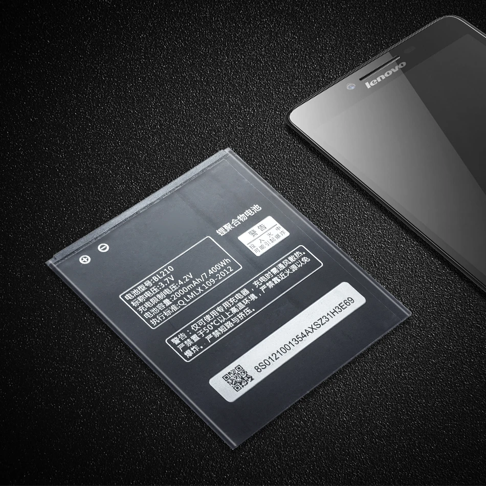 Аккумулятор BL210 для Lenovo A536 A606 S820 S820E A750E A770E A656 A766 A658T S650 | Мобильные телефоны и