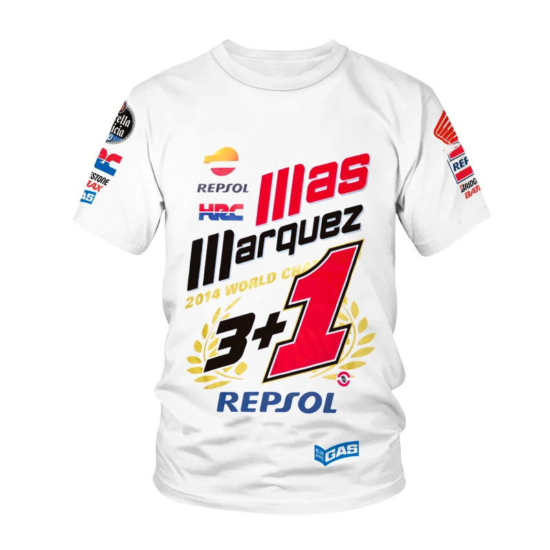 

F1 Racing Formula One Men's and Women's 3D Printed T-shirt Clothing Quick-drying Plus Size Racing Suit Bystander Club T-shirt