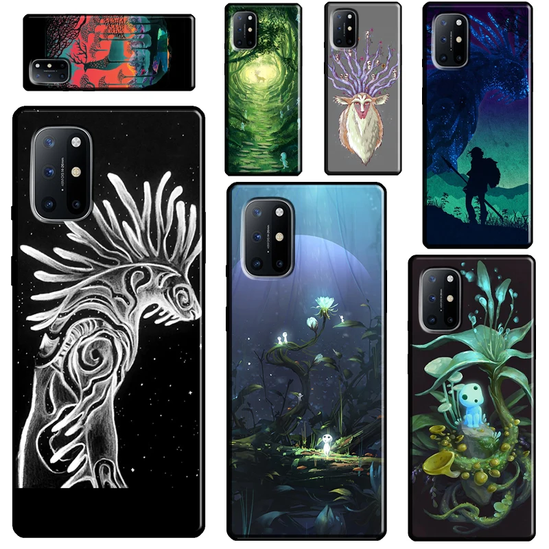 

Чехол для телефона OnePlus 10 Pro 9 Pro 8T 9R Nord2 с изображением принцессы Forest Spirit Mononoke для Realme 8i 9i 8 Pro C21 C15 C3 GT Neo 2