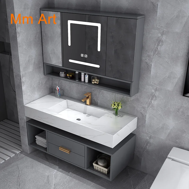 New Design Beautiful Bathroom Furniture Modern Wash Basin Vanity Units |
