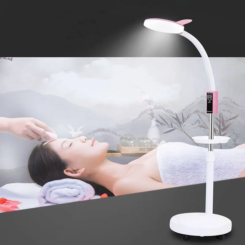 

16X Diopter LED Magnifying Floor Stand Lamp Cold Ligth Magnifier Glass Len Facial Light For Beauty Salon Nail Tattoo table lamp