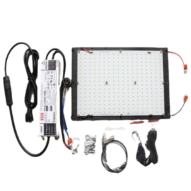 Led LM301H Grow Light Quantum Board Complete Kit Full Spectrum 120W Samsung 3000K-4000K Pre-Assembled Phytolamp Plant Indoor