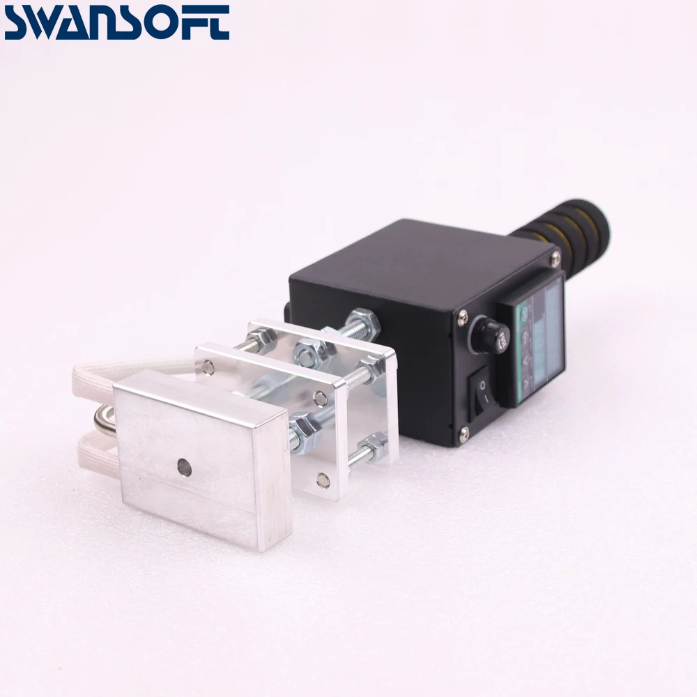 SWANSOFT WT-90SC Digital Hot Foil Stamping Machine Leather Embossing Heat Pressing For Wood PVC Paper Custom Logo Stamp | Дом и сад