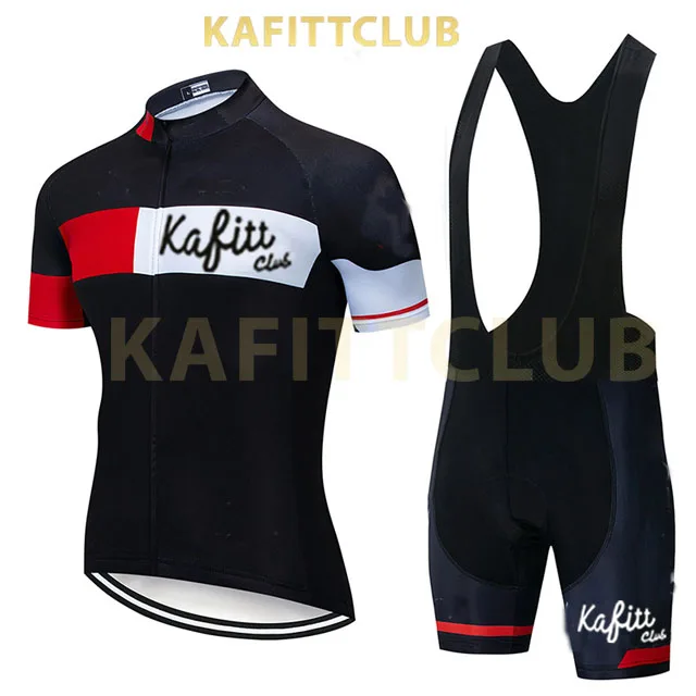 

kafitt club cycling jersey men sets shorts womans clothing fashion clothes sports team bicycle bike jersey set