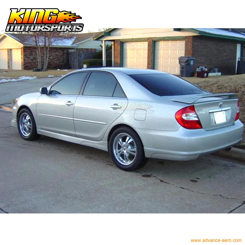 Черная поли Уретановая боковая юбка подходящая для Toyota Camry 2002 2003|side|side skirtsside skirts