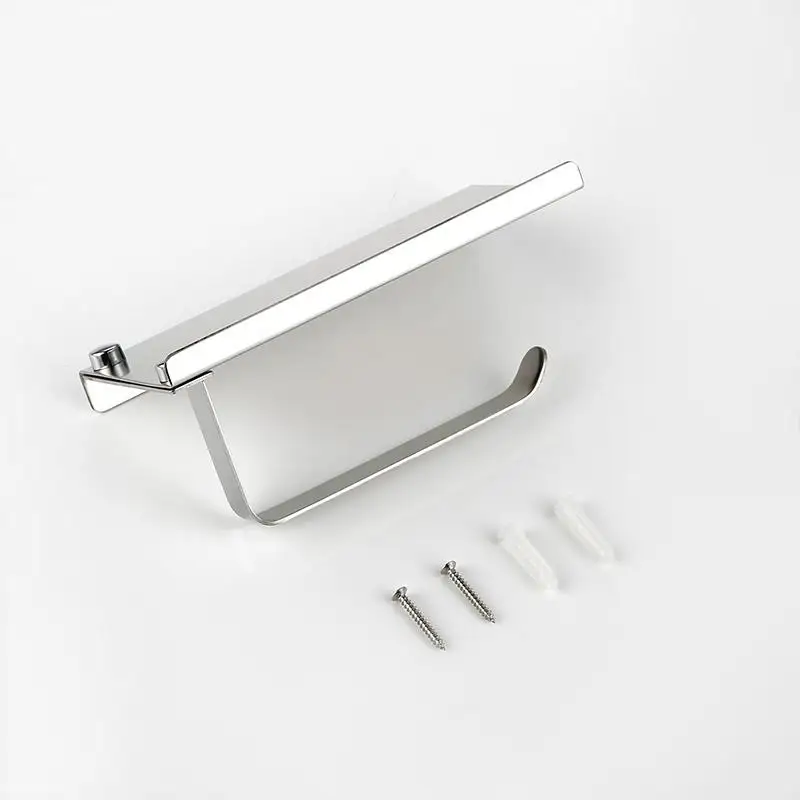 Держатель для бумаги полированный хром золото серебро черный держатель