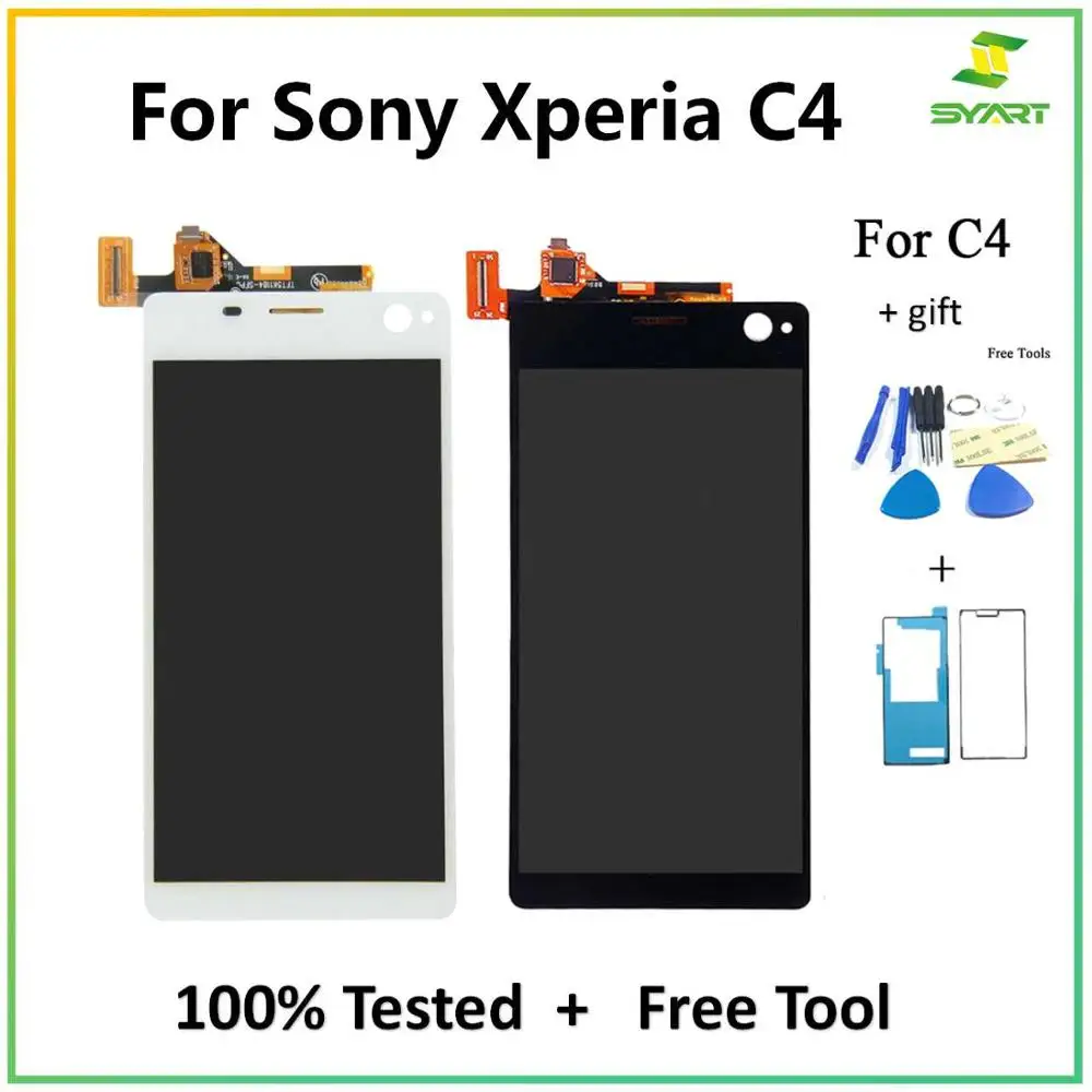 Для Sony Xperia C4 ЖК дисплей сенсорный экран дигитайзер сборка запасные части +