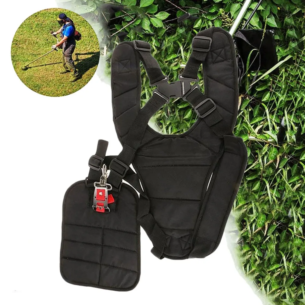 

Mower Double Shoulder Strap Harness Trimmer Grass Cutter Strap Belt Comfort Universal For Garden Tools Accessories