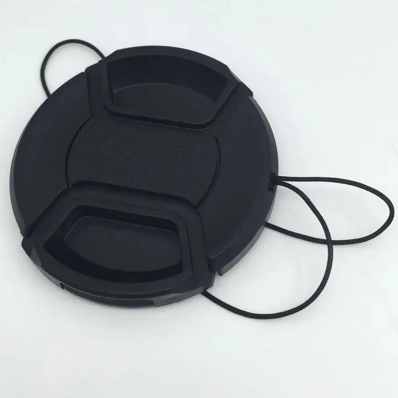 1 шт. новая защелкивающаяся передняя крышка объектива 52 55 58 мм с центральным