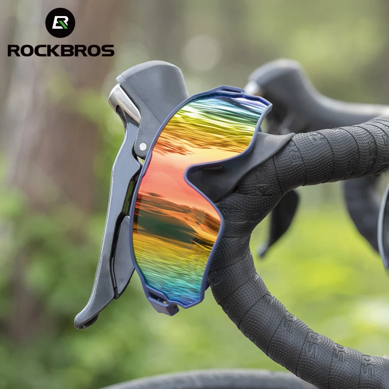 

ROCKBROS Cycling Glasses MTB Road Bike Polarized Sunglasses UV400 Protection Ultralight Unisex Bicycle Eyewear Sport Accessories