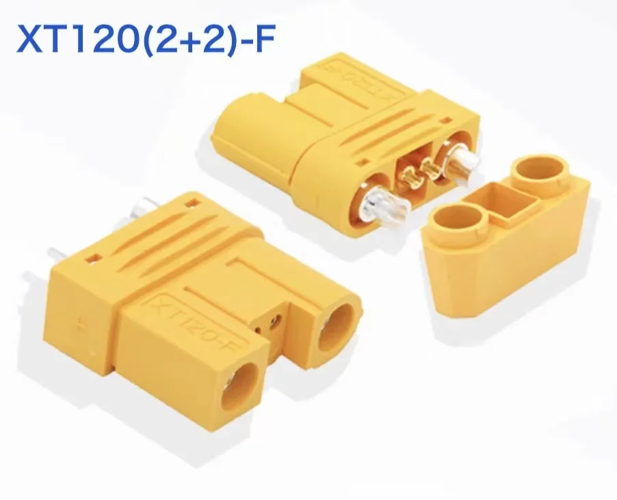 

NEW Amass XT120(2+2) Gold-Plated Banana Plug Connector Male & Female