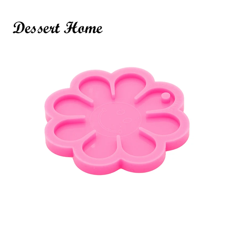 Блестящая форма для подсолнуха DY0401 силиконовая хризантемы эпоксидной смолы