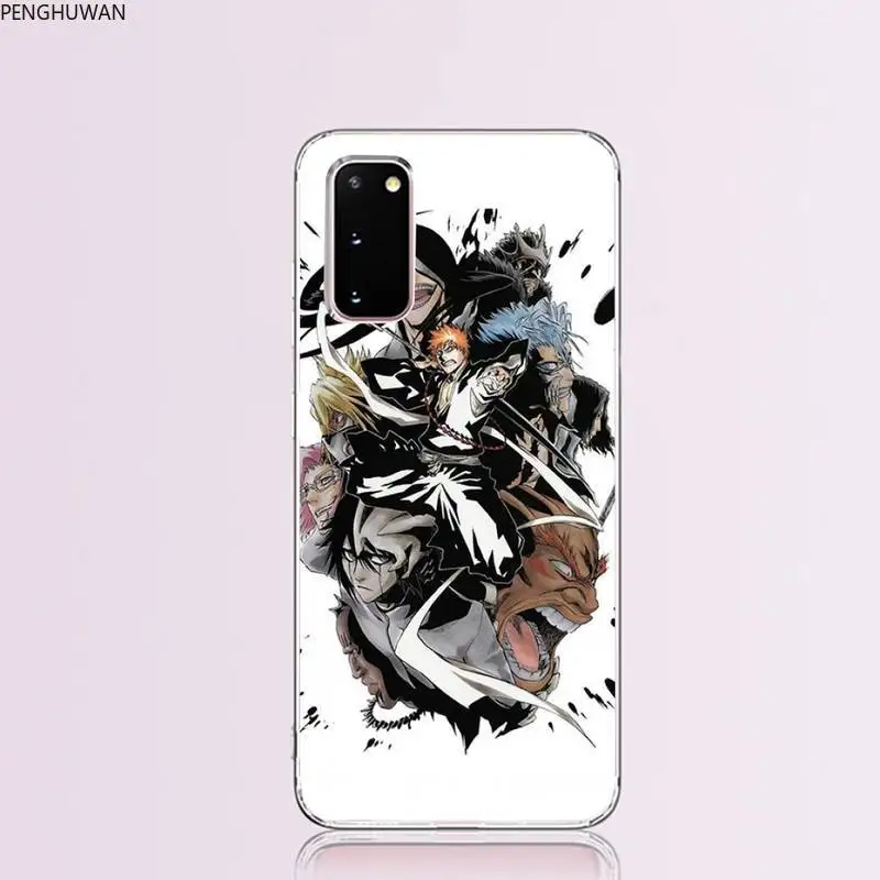 Отбеливатель Ichigo Kurosaki рукава Kuchiki DIY Роскошный чехол для телефона Samsung S9 plus S5 S6 S7 edge