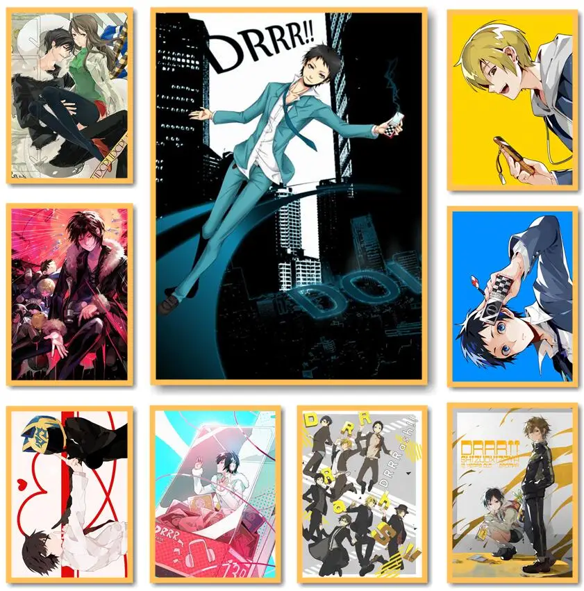 

49 Designs Anime DuRaRaRa!! Whitepaper Poster Artwork Painting Wall Sticker