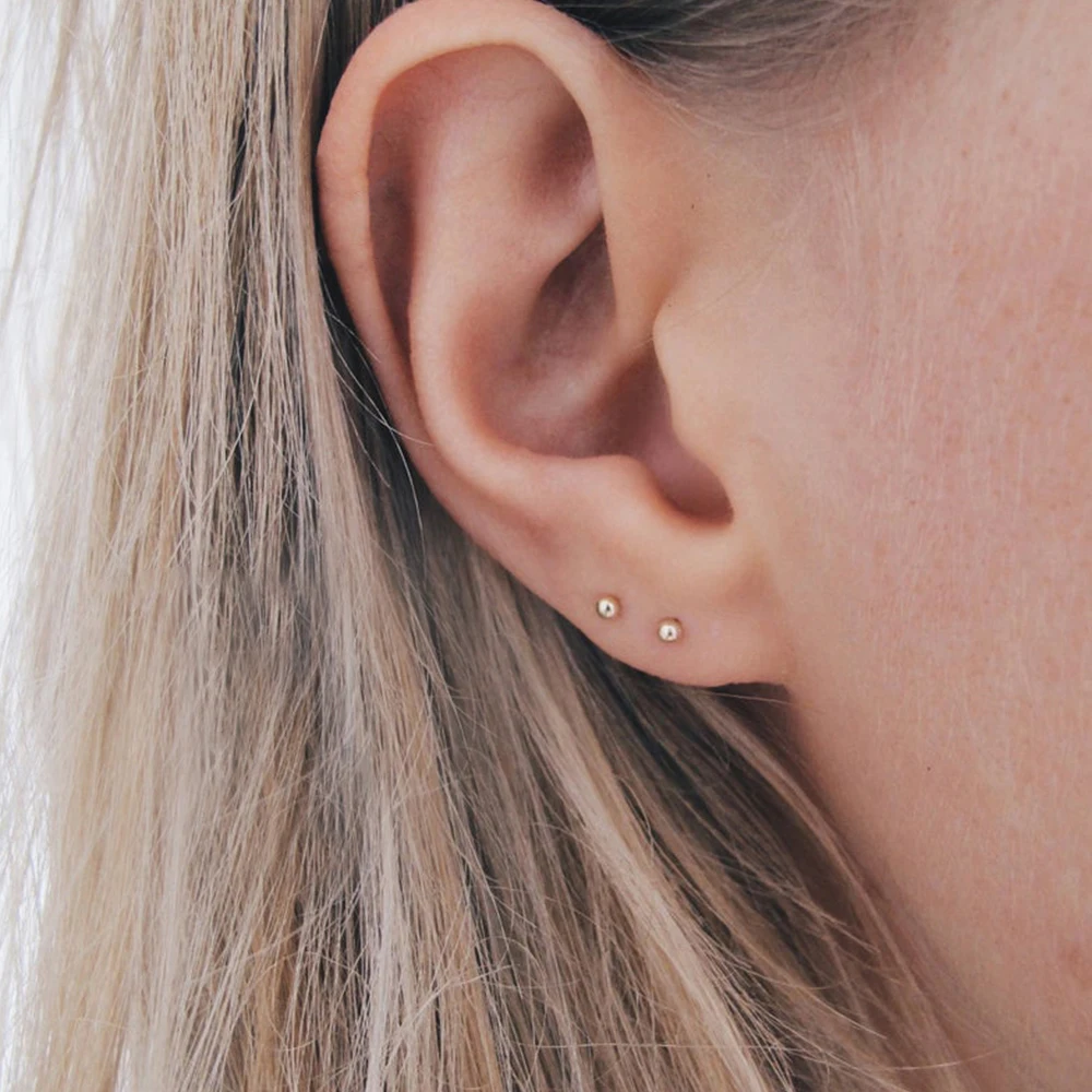 

Простые серьги-гвоздики для женщин Корейский, геометрической формы из нержавеющей стали серьги из стали, модное ювелирное изделие