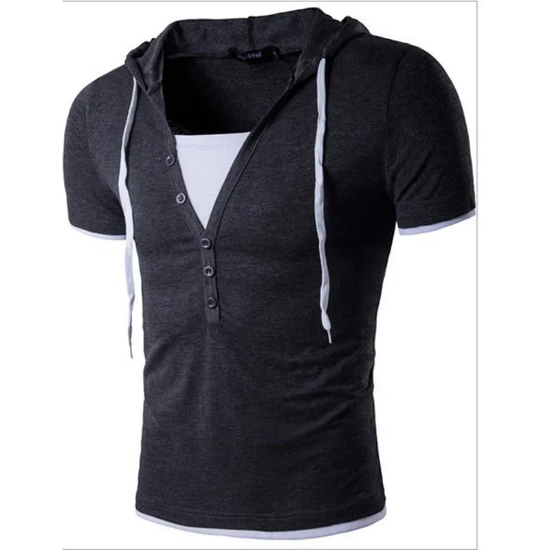 2017 Весна и лето торговля Новые мужские повседневные шляпы хит цвет две футболки