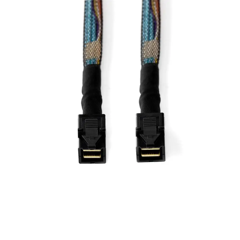 Бесплатная доставка PCIe 12 г Внутренний HD мини-SAS SFF-8643 8I для 4I * 2 внутренних |