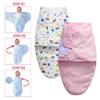 wholesale baby sleeping bag newborn envelope cocoon wrap swaddle soft 100 cotton 0 6 months sleep blanket