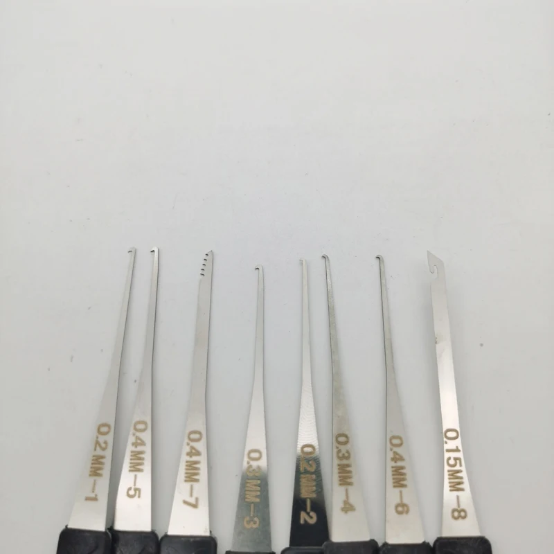 Лучший слесарный набор 12 шт. + 10 экстрактор сломанных ключей крючки для удаления