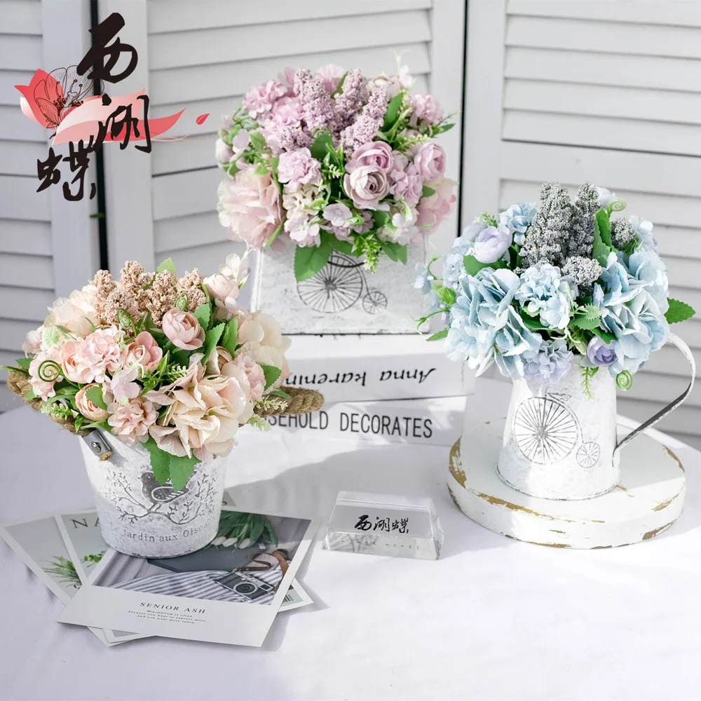 Скандинавское цветочное оформление искусственный цветок костюм сухое украшение