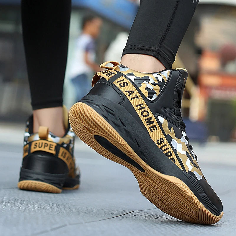 Парные баскетбольные кроссовки для мужчин и женщин мужские высокие