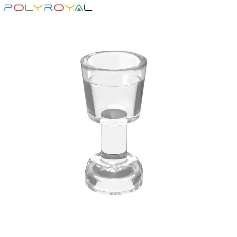 

POLYROYAL Building Blocks accessories 2343 Goblet cup 10 PCS MOC Educational toys for children 6269