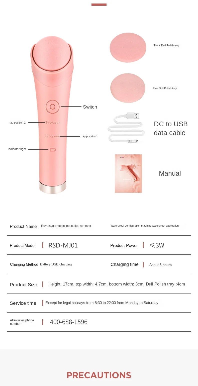 

Electric Feet Callus Removers Rechargeable Electronic Foot File Pedicure Tools Feet Care Electric Callous Remover Kit
