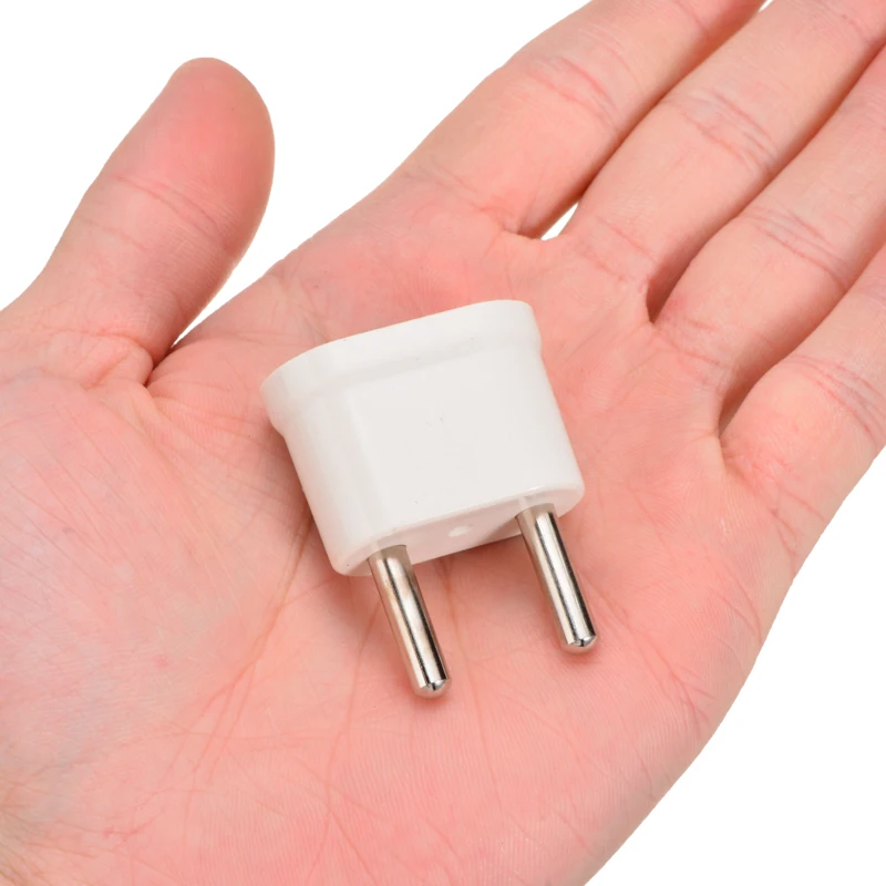 Onsale 1 шт. США в ЕС Европа AC Путешествия мощность Plug адаптер Белый ABS настенное зарядное устройство Мощность конвертер Mayitr