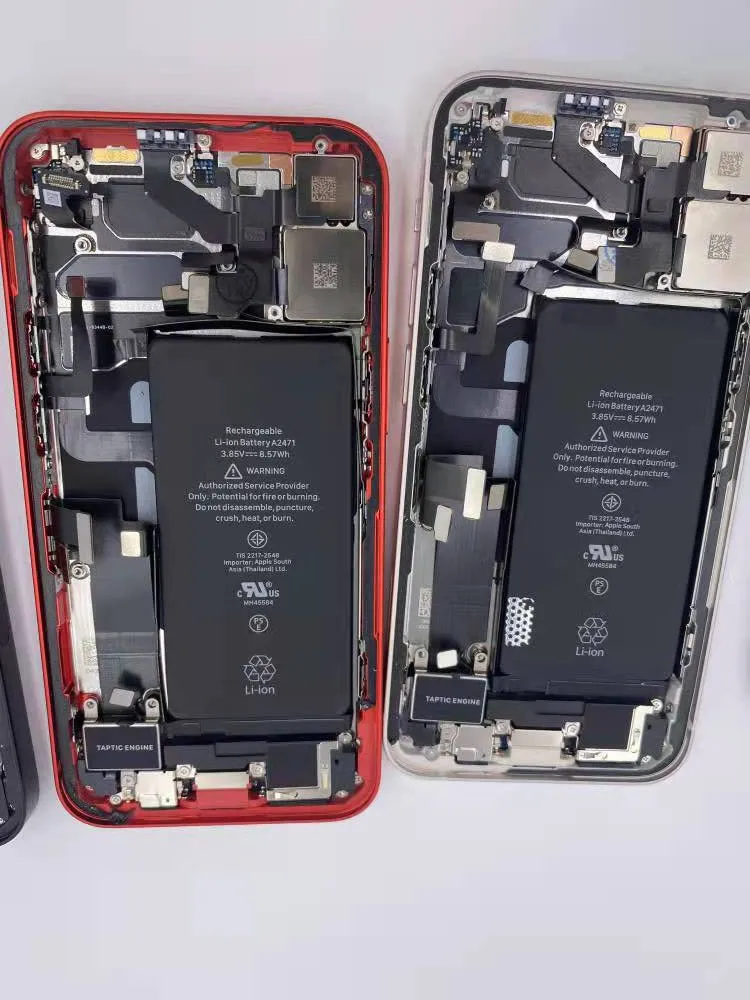 

Full Back Battery Door Housing Middle Frame Chassis with Parts and Battery for iPhone 12 Pro Max Full Back Housing for 12 Pro