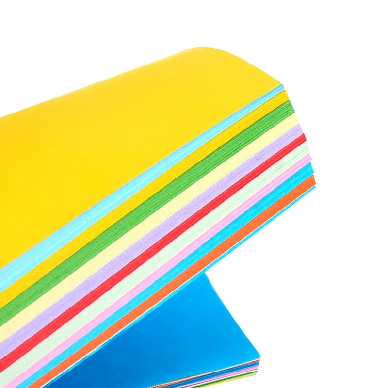 

100Pcs Solid Color Square Origami Scrapbooking Decor Paper Kids Handmade Folding Paper DIY Gift Packaging