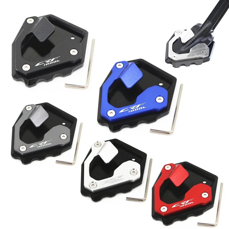 HONDA CRF1000L Sidestand Enlarger Pad Kickstand Extension Side Stand Plate for CRF100L Africa Twin 2016 2017 | Автомобили и