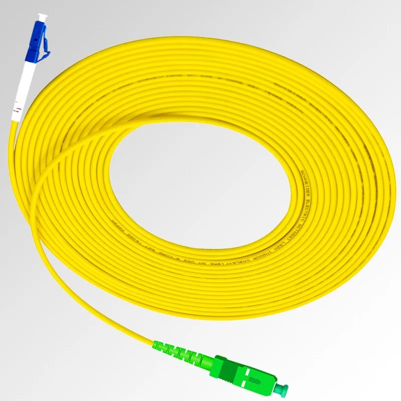10 шт. SC/APC-LC/UPC одномодовый волоконно-оптический патч-корд 1 м 2 3 5 SC Pigtail Jumper FTTH