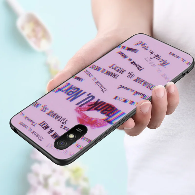 Силиконовый чехол для телефона Ariana-Grande Thank U Xiaomi Redmi Note 11 10 9 8 Pro 11T 10T 10S 9S 8T 9A 9C 9T