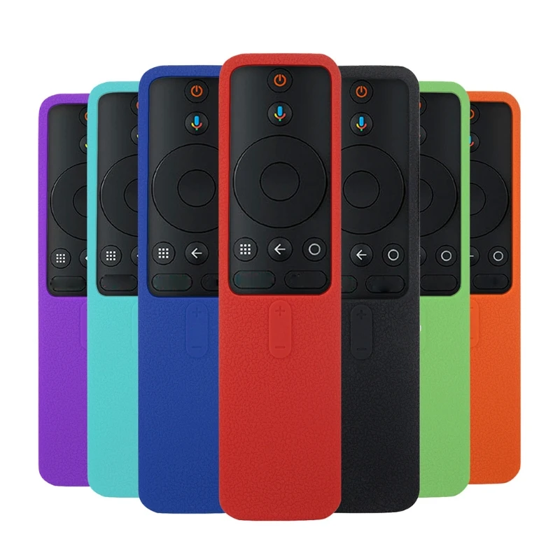 

2022 New Suitable for xiaomi-Mi Box S/4X Mi Remote Silicone Case Protective Cover All-inclusive Drop-proof Dust-proof Sleeve