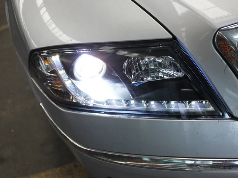 АКД Автомобиль Стайлинг фара для Skoda Octavia A5 фары 2007-2009 Octavia светодиодный DRL Hid Биксеноновые автомобильные аксессуары