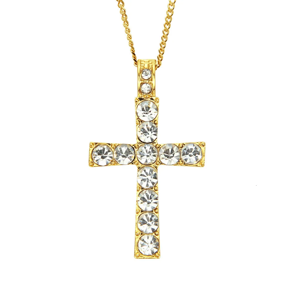 Hip Hop Roestvrij Staal Goud Mode Lange Nacklace Mannen 2019 Sieraden Zirkoon Cross Pandent Religie Judea Cuba Ketting Pandent Boho Hip Hop Roestvrij Staal Goud Mode Lange Nacklace Mannen 2019 Sieraden Zirkoon Cross Pandent Religie Judea Cuba Ketting Pandent Boho