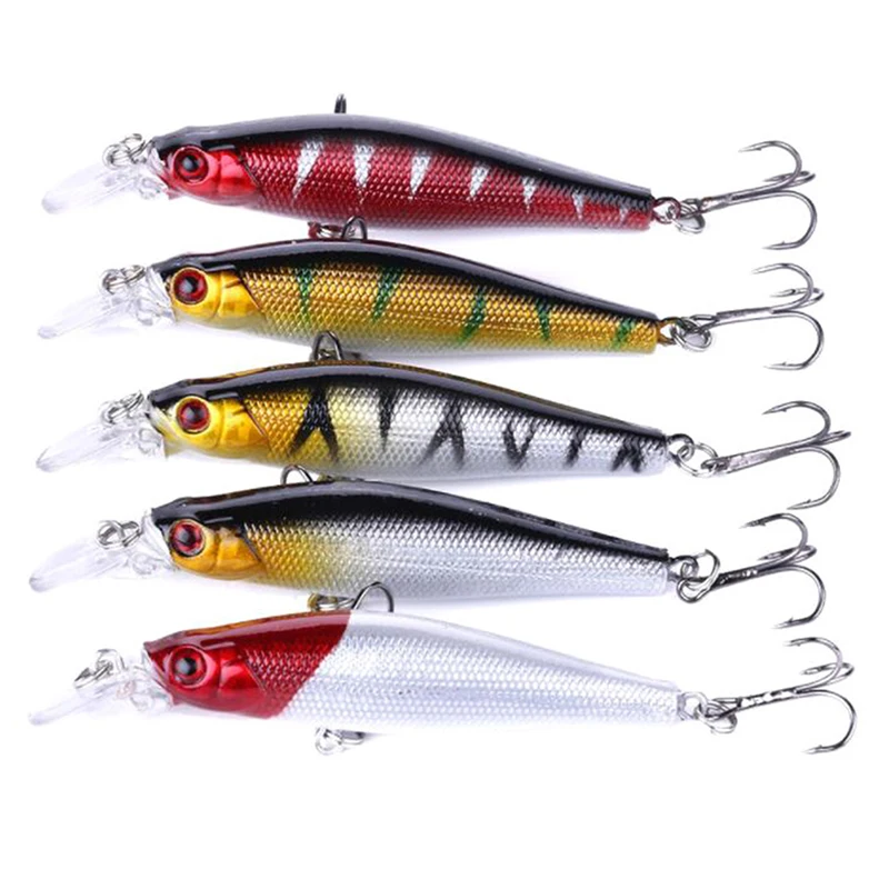

1pc Fishing Lures 8cm/8.5g Topwater Popper Bait Hard Bait Tackle With Hooks