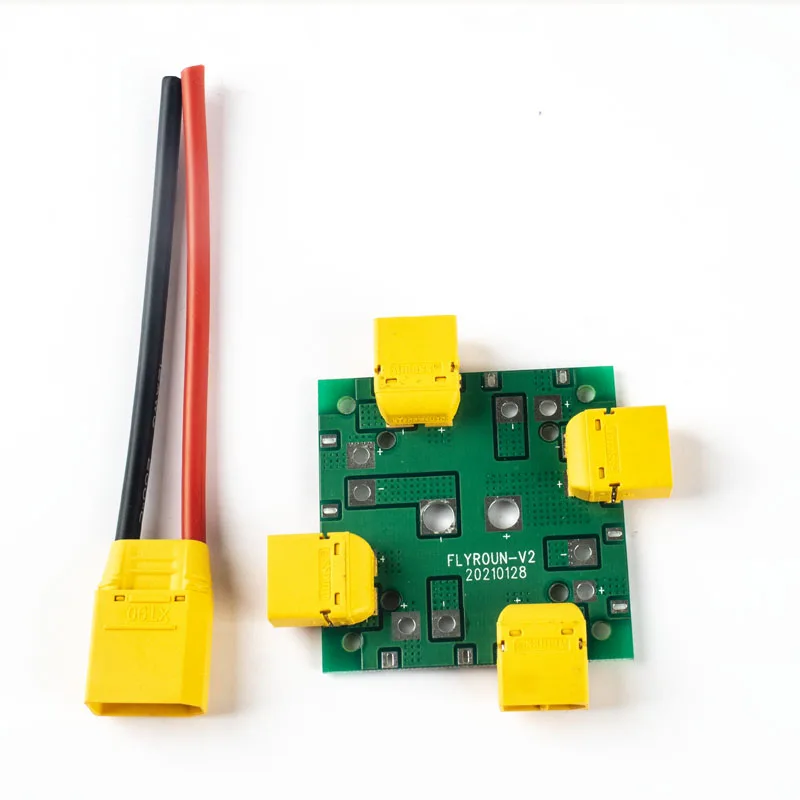 Flyroun PDB XT60 распределительная плата питания PDB-XT60 2-6s с разъемом xt90/t/xt60 для FPV дрона квадрокоптера QAV210 f450/f550/zd680 Flyroun PDB XT60 распределительная плата питания PDB-XT60 2-6s с разъемом xt90/t/xt60 для FPV дрона квадрокоптера QAV210 f450/f550/zd680
