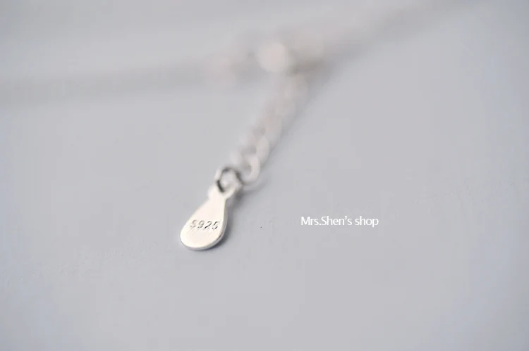 Личность высокое качество 925 пробы серебряные корейские ювелирные изделия милый маленький Пчелка женский кулон ожерелье H251